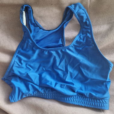 Blue Sports Bra