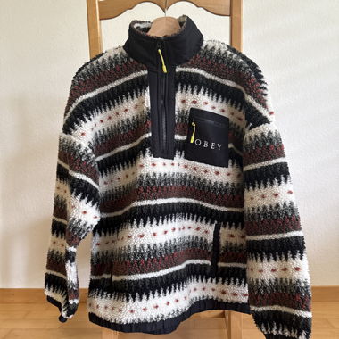 Obey Half Zip Fleecepullover 