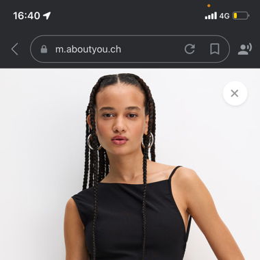 Short black dress