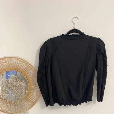 Blouse chic noire
