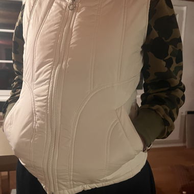gilet weiss