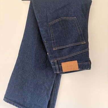 Pantalon en jean Straight Leg Taille haute EU 36
