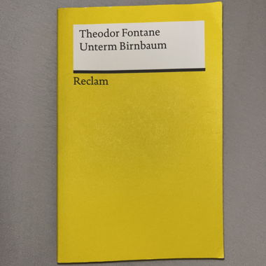 Theodor Fontane: Unterm Birnbaum