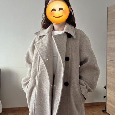MANGO Cappotto Invernale in Lana