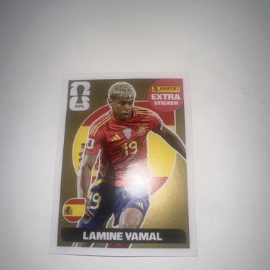 Panini Lamine Yamal Extra Gold Sticker