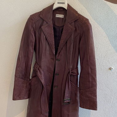 Trench bordeaux