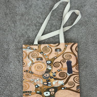 Borsa in tessuto Klimt