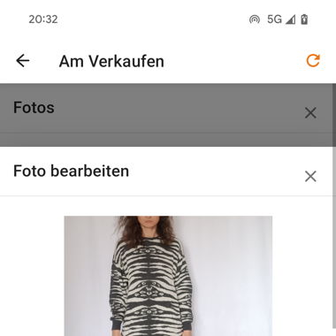 Strickkleid Gr.M Wolle Winterkleid gestreift