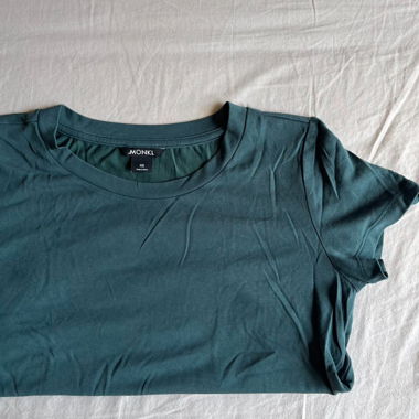 dark green t-shirt
