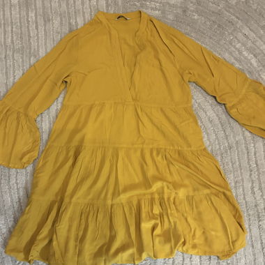 Robe jaune ONLY T. 36