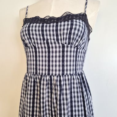 Cottage Vichy Strap Dress