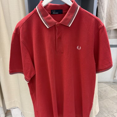 Polo Fred Perry rosso taglia L
