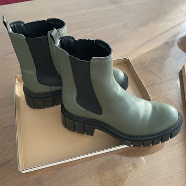 Stivaletti verde scuro