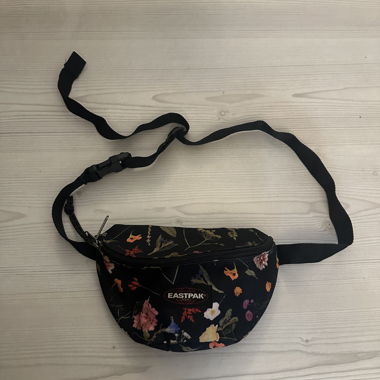 Black Eastpak Fanny Bag Floral Print