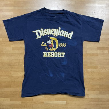 VINTAGE DISNEY DARK BLUE EST. 1955 SHIRT