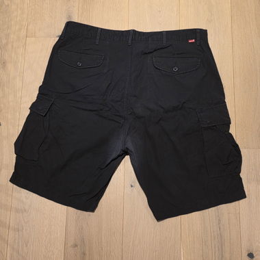 Schwarze Levis Cargo Shorts