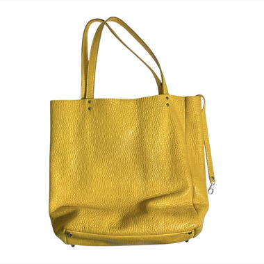 Gelbe Ledertasche von GEMMINA MIA – Made in UK