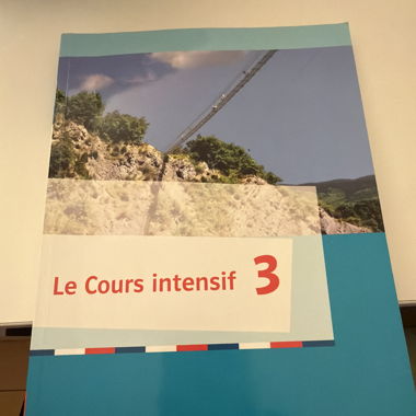 Le Cours intensif 3 French textbook