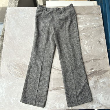 Damenhose Gerade geschnitten Struktur 