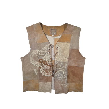 Gilet in pelle Vera Pelle