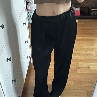 Plissée Hosen