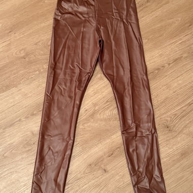 Leder Leggings