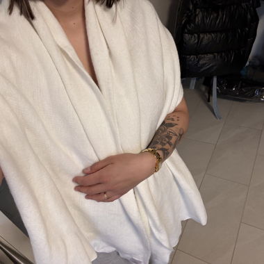 Echarpe Stole Poncho Poirier