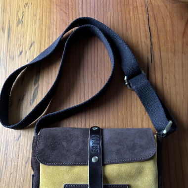 Suede Handbag
