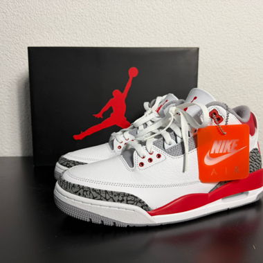 Air Jordan 3 Retro Fire Red – Taille 43 (UE)