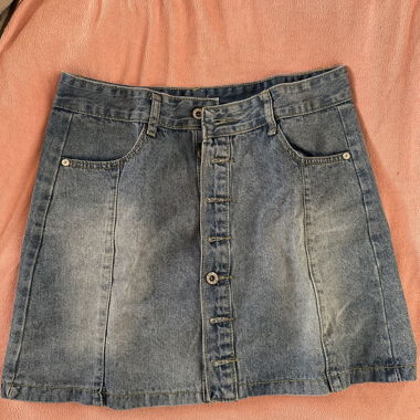 Denim skirt