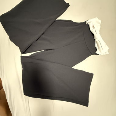 Salopette-pantaloni nera