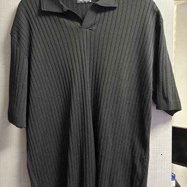 Black Polo Shirt XL