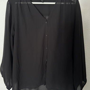 Chemisier noir H&M