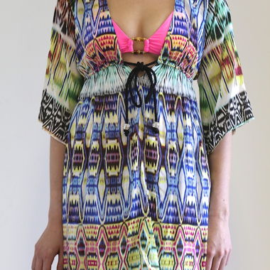 TUNIQUE ROBE PLAGE MILLY 36-40
