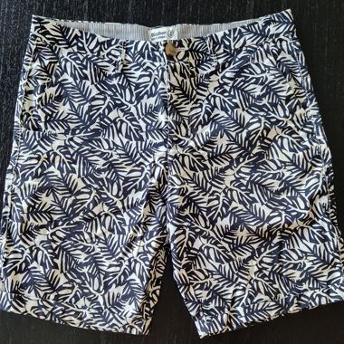 Shorts con motivo foglie Bizzbee