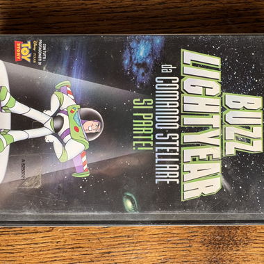VHS Buzz l'Éclair du Commandement Stellaire ITA
