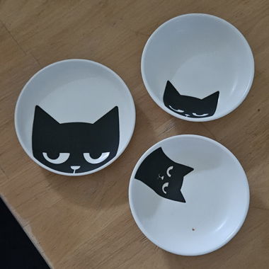 3 kleine tellerli