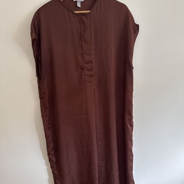 Abito Senza Maniche bordeaux