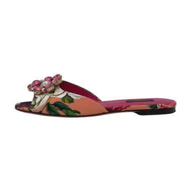 Sabots Dolce & Gabbana Bianca, EU 37, multicolores