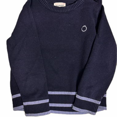 Maglione bambino Trussardi blu navy