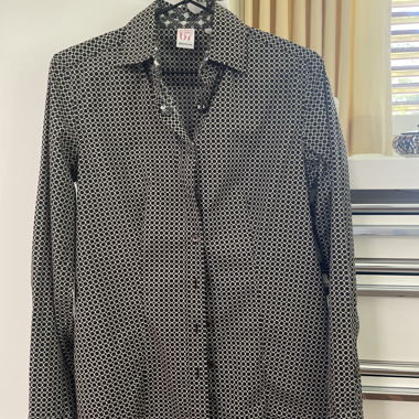 Chemise boutonnée à motif