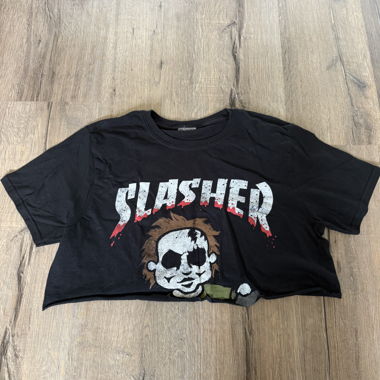 Cropped michael myers shirt