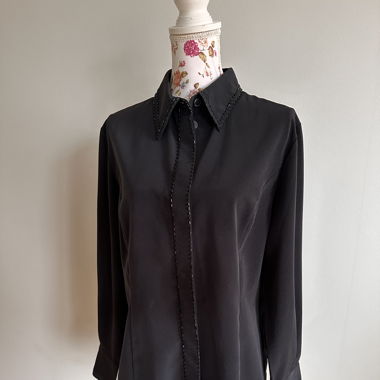 schwarze bluse