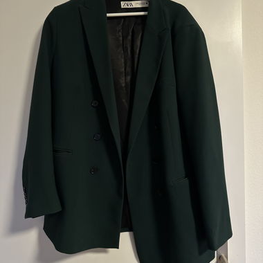 green blazer