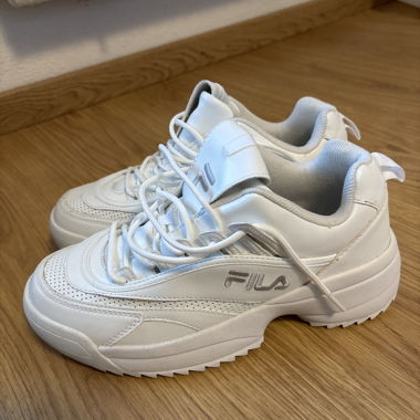 White Fila Sneakers