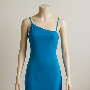 blaues Sommerkleid