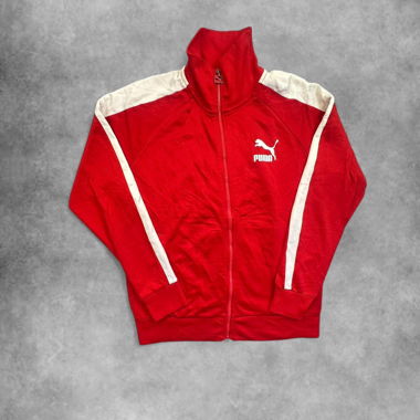 Giacca da allenamento Puma rossa