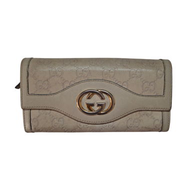 Gucci Ssima Interlocking GG Continental Wallet