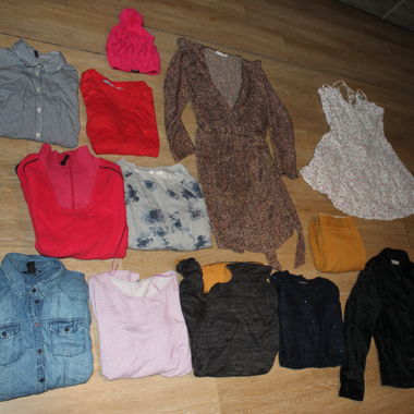 lot vêtements 13 pièces _ taille XS-S