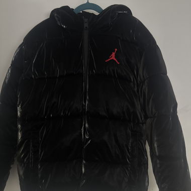 Giacca imbottita Jordan nera